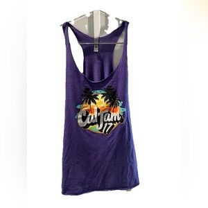 Purple Cal Jam '17 Tank Top NEW L